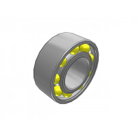 Двухрядные радиально-упорные шариковые подшипники - 3208 A SKF